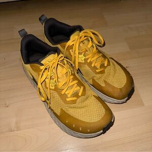 Yellow Altra Hiking Sneakers
